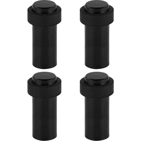 Butoir de Porte de Sol en Acier Inoxydable 6cm Arrêt de Porte Butée de porte Bloque Porte (Lot de 4) (1/4)