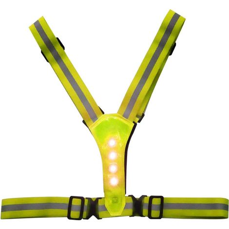 Gilet réfléchissant ajustable, sécurité au vélo, plein air et travail de nuit