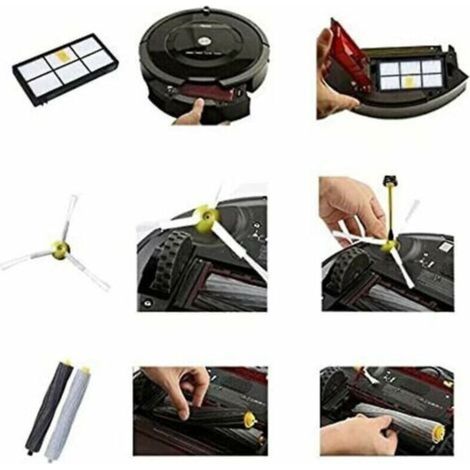 Pour Irobot Roomba 900 Series 960 980 981 985, 800 Series 860 805 870 B Derrui (1/3)