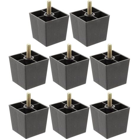 Adjustable Aluminum Alloy Furniture Legs 8cm Cabinet