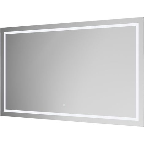 Hazeltine 1400mm x 800mm Illuminated Dimmable LED Mirror with Touch Sensor (1/5)