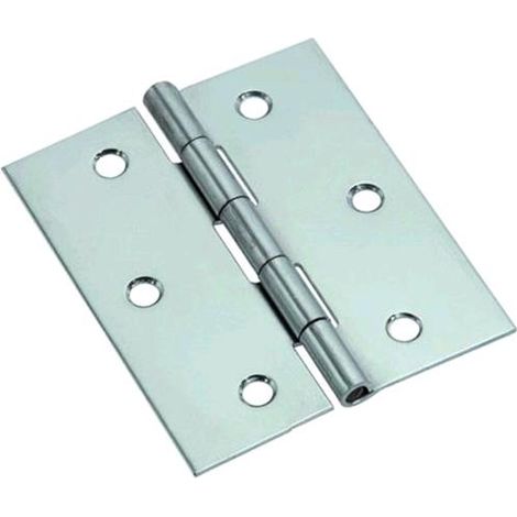 Cerniere Inox 1/2 Quadre Perno Fisso Mm. 30X30 Conf.24Pz