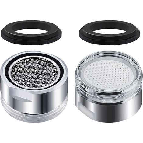 5 ensembles mousseurs robinet, brise jet robinet cuisine en acier inoxydable M24, embout robinet cuisine avec filtre pour robet cuisine et robinet salle bain (1/5)