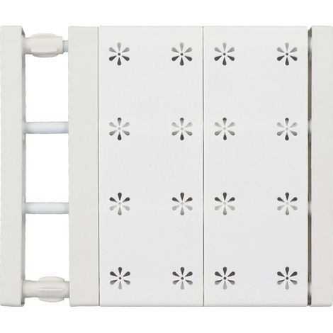 Armoire étagère de séparation tige extensible gain de place panneau de séparation superposé pour placard 30-40cm (1/5)