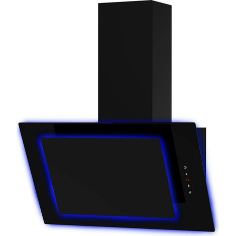 MyAppliances ART283101 60cm Aurora Led Halo Angled Glass Cooker Hood (1/4)