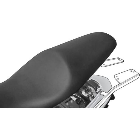 Supporto topcase Shad per Kawasaki ER-6F 650 A, ER-6F 650 B ABS, ER-6N 650 A, ER-6N 650 B ABS (1/3)