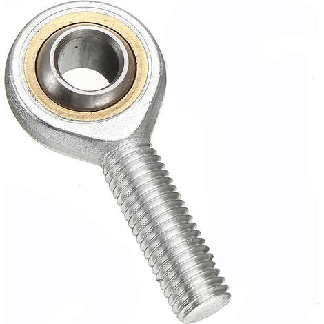 Joint Mâle Filetage Droite Embout À Rotule Joint Roulement Bronze Liner Performance Embout À Rotule - M12(2pcs) (1/5)