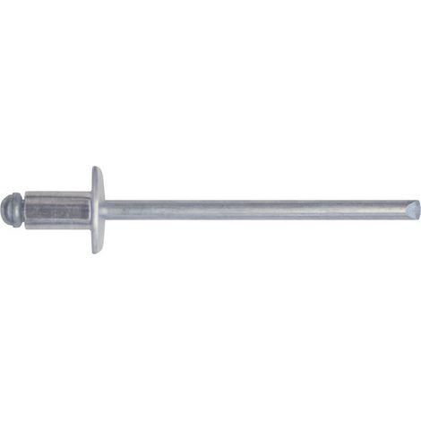 Rivetti in alluminio 4,8x12. Prezzo per 100 pezzi.