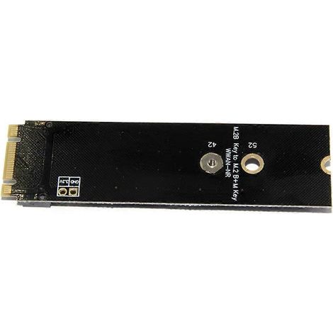 M.2 B-Key auf M.2 M-Key NVMe- oder B-Key-Adapterkarte für 4G/5G-Netzwerkkarten (1/5)