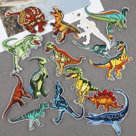 Lot de 15 sacs à repasser pour vêtements, sacs à repasser dinosaures pour enfants, sacs à couture pour enfants, fer à repasser pour enfants (1/5)
