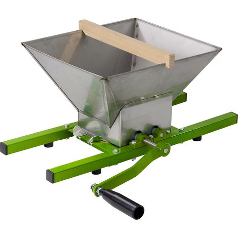 Obstmühle Beerenmühle Traubenmühle Maischemühle Bergamo 7 Liter mit Handkurbel (1/5)