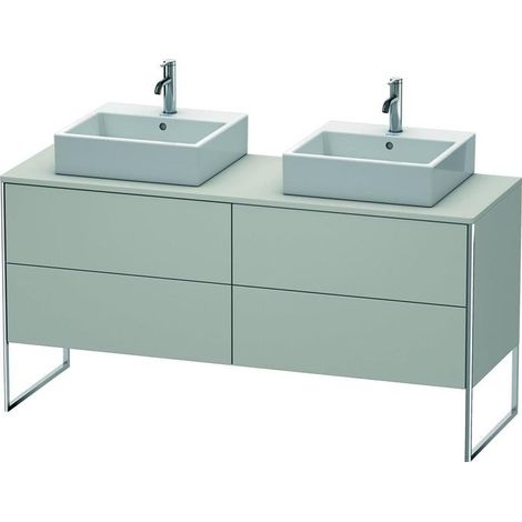 Duravit XSquare Konsolenwaschtischunterbau freistehend, für zwei (1/5)