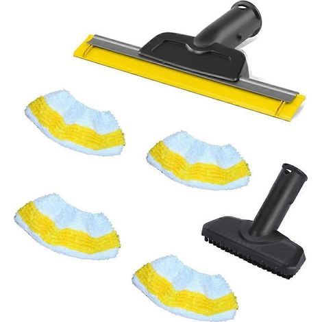 Pièces de rechange pour balai à franges Karcher SC1/ SC2/ SC3/ SC4/ SC5/ SC7/CTK10/20 : embouts de nettoyage de vitres, housses de balai et pièces pour brosse manuelle (1/5)