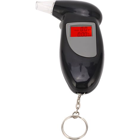 Alcootest portable professionnel de haute précision avec détecteur numérique sonore et 5 embouts buccaux. (1/5)