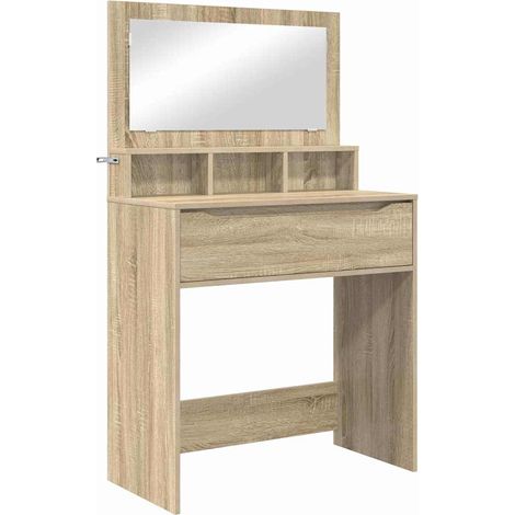 Maison Exclusive - Tavoli da Trucco per Camera da Letto con cassetto Rovere Sonoma