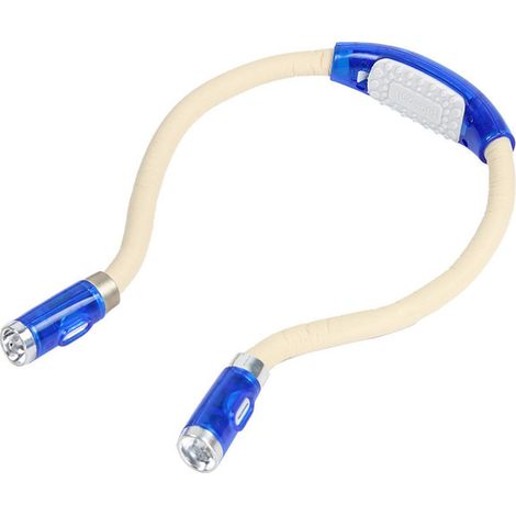 Lampe de lecture flexible LED tour de cou, veilleuse portable pour lecture nocturne (1/3)