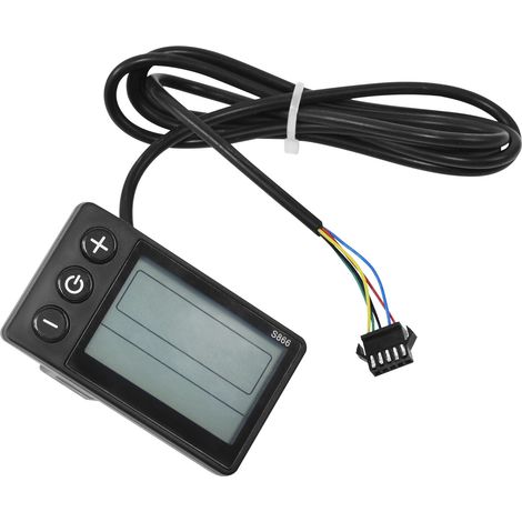 Compatible avec le tableau de bord LCD du scooter électrique Jinrui S866, conversion VTT, connecteur SM (1/4)