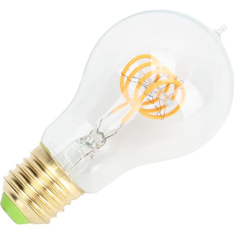 Ampoule LED A60 E27 style antique 4W à filament dimmable, décoration de café, 220V, lumière chaude (1/5)