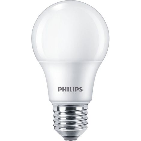 Philips Corepro LEDbulb E27 Pera Ghiaccio 8W 806lm - 827 Bianco Molto Caldo Sostitutiva 60W