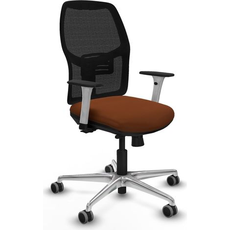 Chaise piqueras y crespo Alfera blanc support lombaire réglable (1/2)