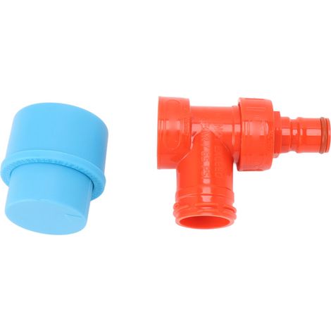 Adaptateur en T pour bière, bouchon à 3 voies en plastique résistant aux produits chimiques pour boissons gazeuses et sodas (1/5)