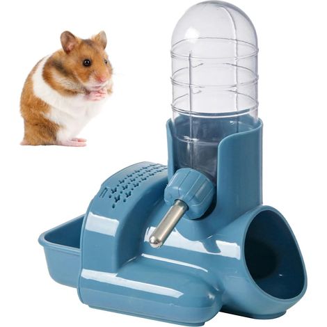 1 Abreuvoir,grande capacité 120 ml,bouteille eau,plastique et acier inoxydable,pour hamsters et petits animaux