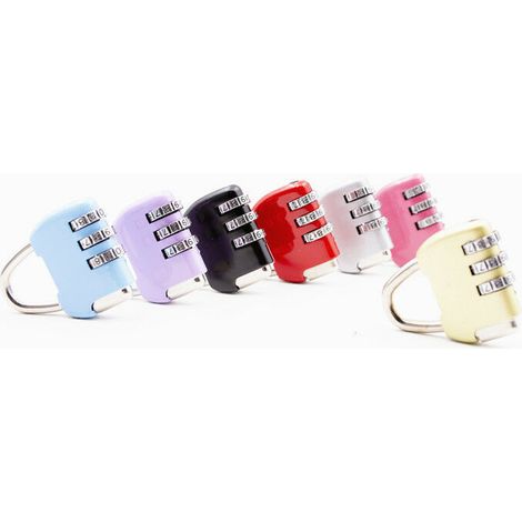 Mini cadenas à combinaison à 3 chiffres pour valises, sacs à dos et sacs à main (1/5)