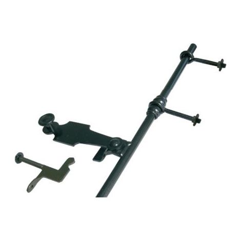 Fensterladenspagnolette HNS L.1600 mm TORBEL Schnürsenkel Vollgriff Gerader Haken - 0205164
