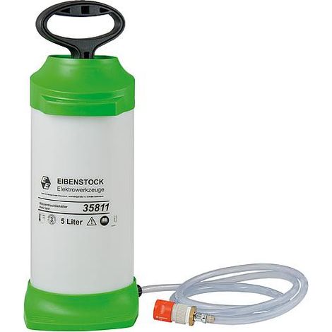 Eibenstock – Réservoir d'eau sous pression en plastique 50L – Pour chantiers humides – Résistant aux UV – Compatible avec systèmes d'irrigation