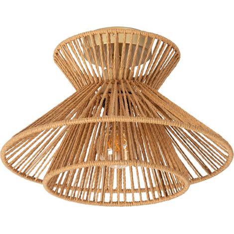 Lampe de plafond Tasman Rotin Ø 32cm - 10120/32/72 (1/3)