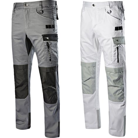 Pantaloni da lavoro Diadora Utility Easywork light - XS - Grigio