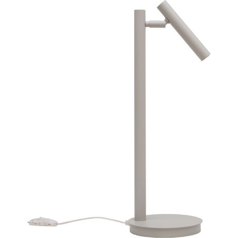 Lampada scrivania spot orientabile grigio/beige G9 SOPEL Sigma (1/4)