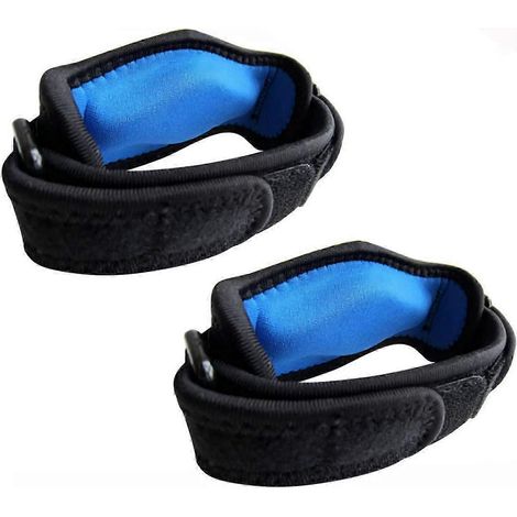 Tennisarm-Bandage (für Tennisspieler und Golfer), auch bei Epicondylitis indiziert. Packung mit 2 Schienen. (1/5)