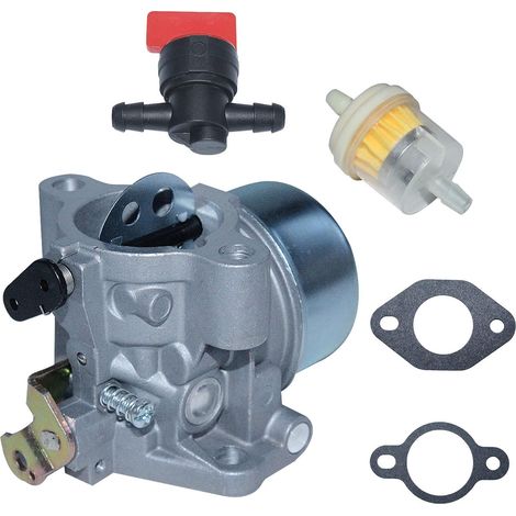 Kit carburateur pour tondeuse autoportée John Deere STX30 STX38 pour moteur Kohler 12,5 HP, assemblage de carburateur, valve de carburant, filtre à carburant, joint. (1/5)