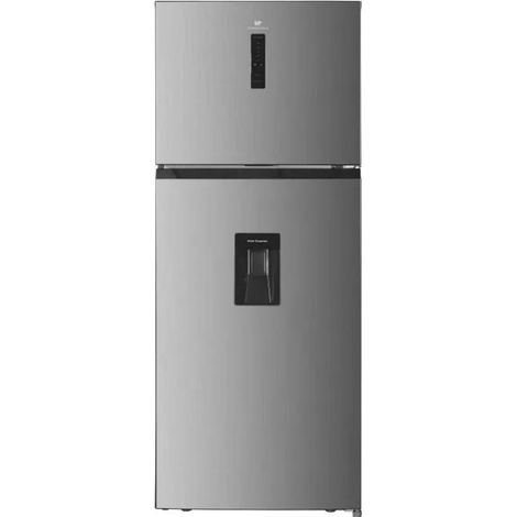 Continental Edison Kühlschrank Gefrierschrank Hoch Grau Edelstahl 413L