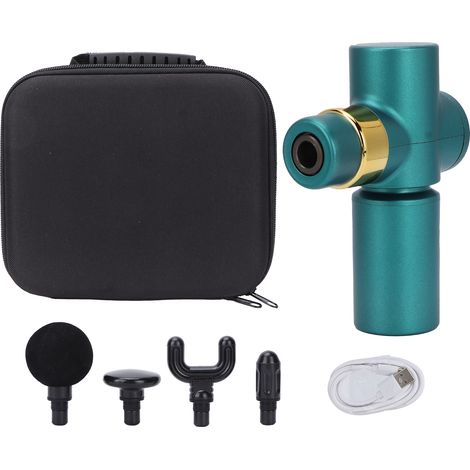 Pistolet de Massage Percussion pour Muscles Profonds, Appareil Électrique Portable de Massage Corporel (1/5)