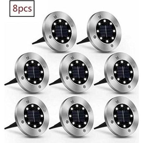 Projecteurs solaires encastrés LED étanches IP65 pour jardin extérieur-Online Store (1/5)