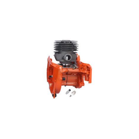 Conjunto de motor, cilindro y cárter de pistón de 52 mm para motosierra Husqvarna 362 365 371 372-Crezuo (1/4)