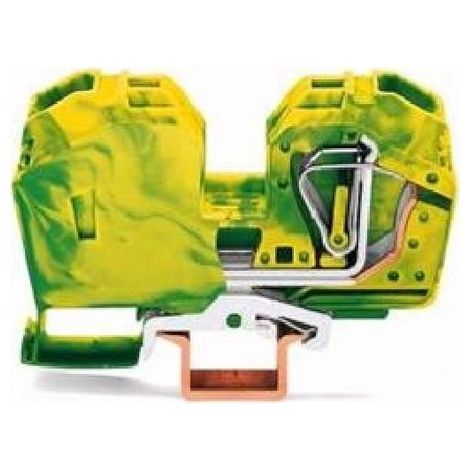 Connettore a 2 fili 35 mm² giallo-verde 285-637