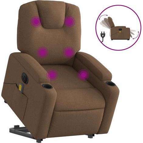 Maison Exclusive - Elektrischer Massagesessel mit Aufstehhilfe Br