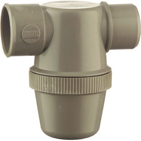 Siphon De Parcours En Pvc À Coller, Mâle / Femelle, D.40 (1/2)