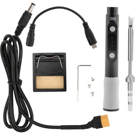 Kit de fer à souder électrique SQD60A, température constante à veille automatique, outils de soudage professionnels (1/5)