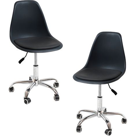 Packs Sillas - Pack 2 Sillas Dami Office - Negro (1/5)