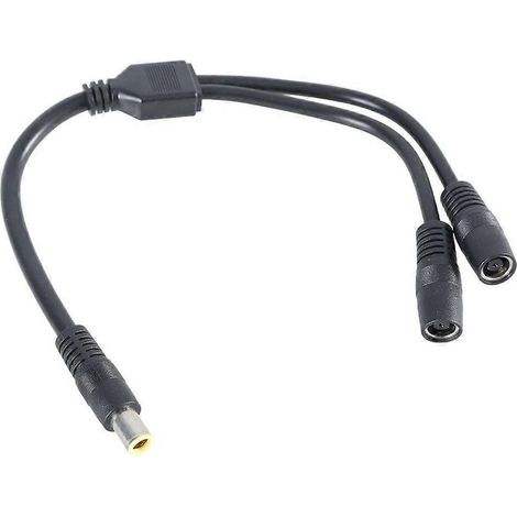 Cavo Splitter Y DC7909 per pannello solare 7.9 x 5.5 mm 1 maschio a 2 femmina cavo di alimentazione (1/5)