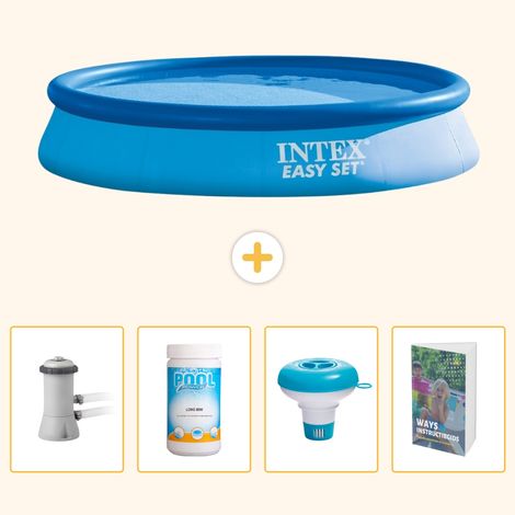 Intex Piscine Easy Set Ronde - 366x76 cm - 5-pièces SCB120 (1/5)
