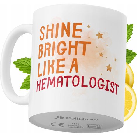 Lustige Tasse für Hämatologen – Kaffee- oder Teetasse mit witzigem Textdesign – ideal für Geburtstage, Namenstage, Feiertage und besondere Anlässe. Hochwertige Tasse für Zuhause, Büro und Arbeit. Farb