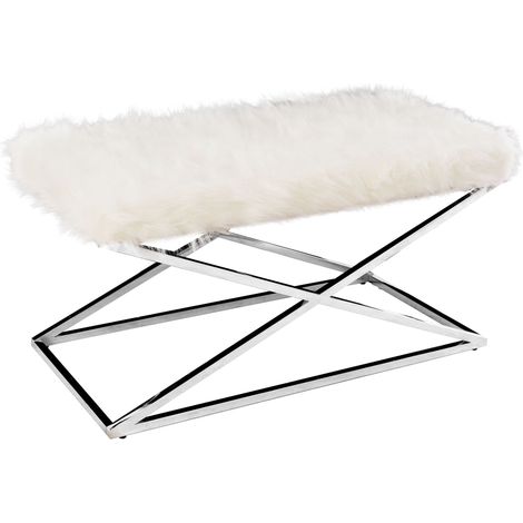 Bench Seat White BC-1518-1