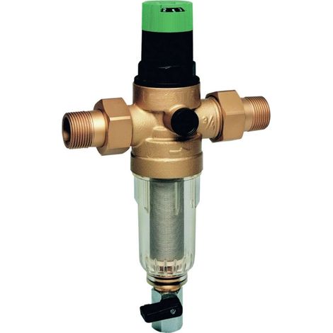 Honeywell - Filtre à eau froide, avec réducteur, raccord DN25 FK06-1AA (1/2)