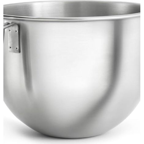 Bol Mélangeur Inox 6.6L, Poignée Ergonomique, Compatible Lave-Vaisselle, Verrouillage Sécurisé, Pour Robots Bowl-Lift 5.6L–6.6L