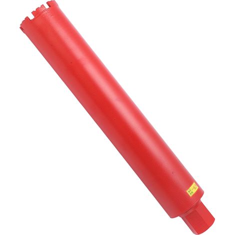 Foreuse à carottes diamant humide file universelle 1-1/4 robuste pour béton marbre brique 76mm (1/5)
